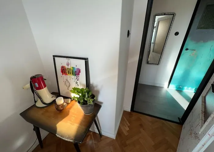 アパート Fajna Sztuka Art Space! Cudowne Mieszkanie Z Dusza グダニスク